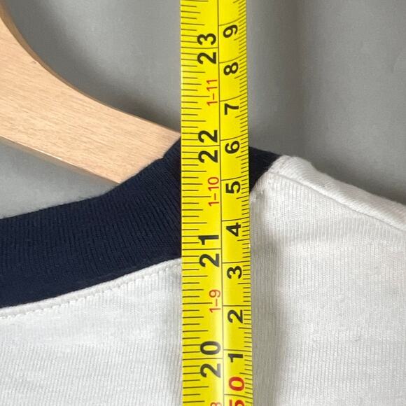 Madewell Blue & White Striped Flare Sleeved Top Size S - Picture 5 of 7